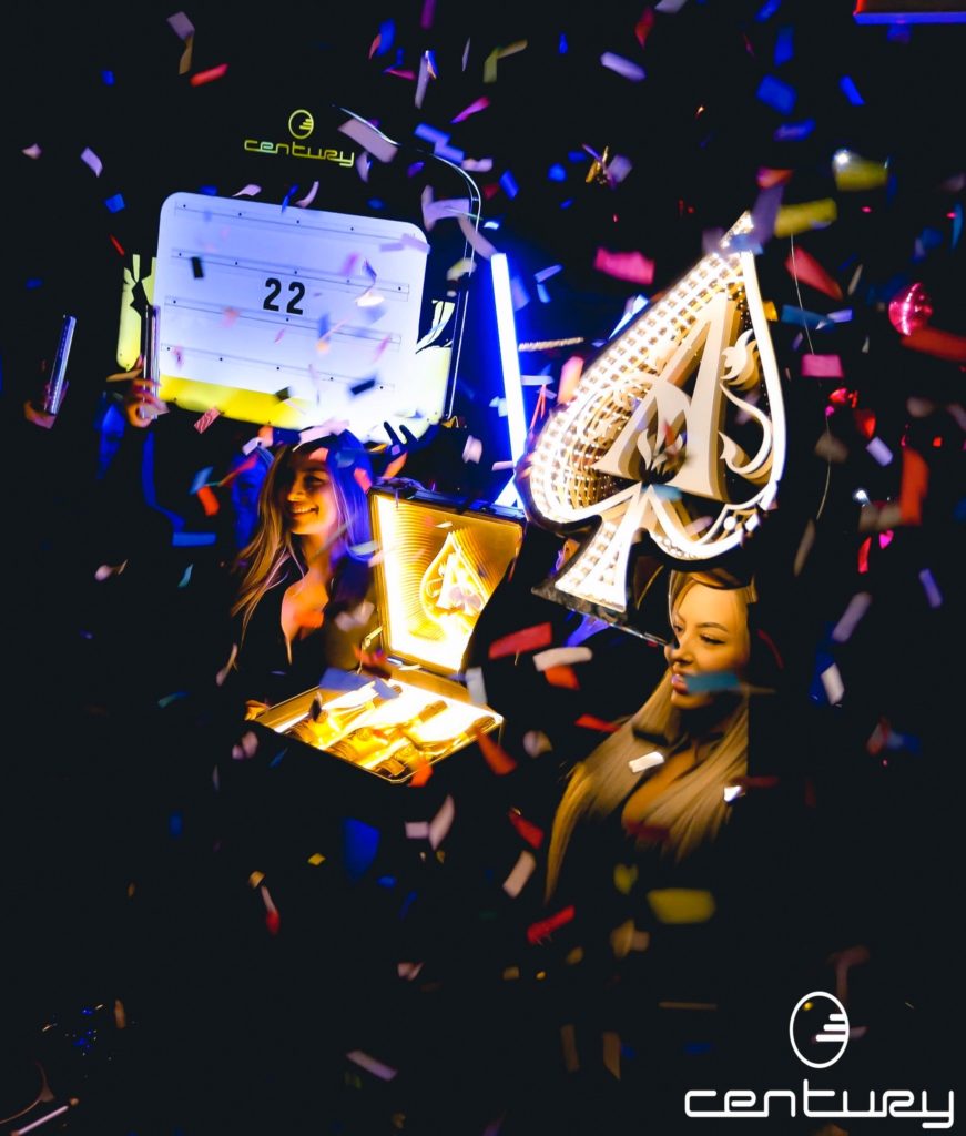 TOP 10 Clubs in Toronto - Century Nightclub - CASE OF ACE PRESENTED WITH A SIGN THAT SAYS 27