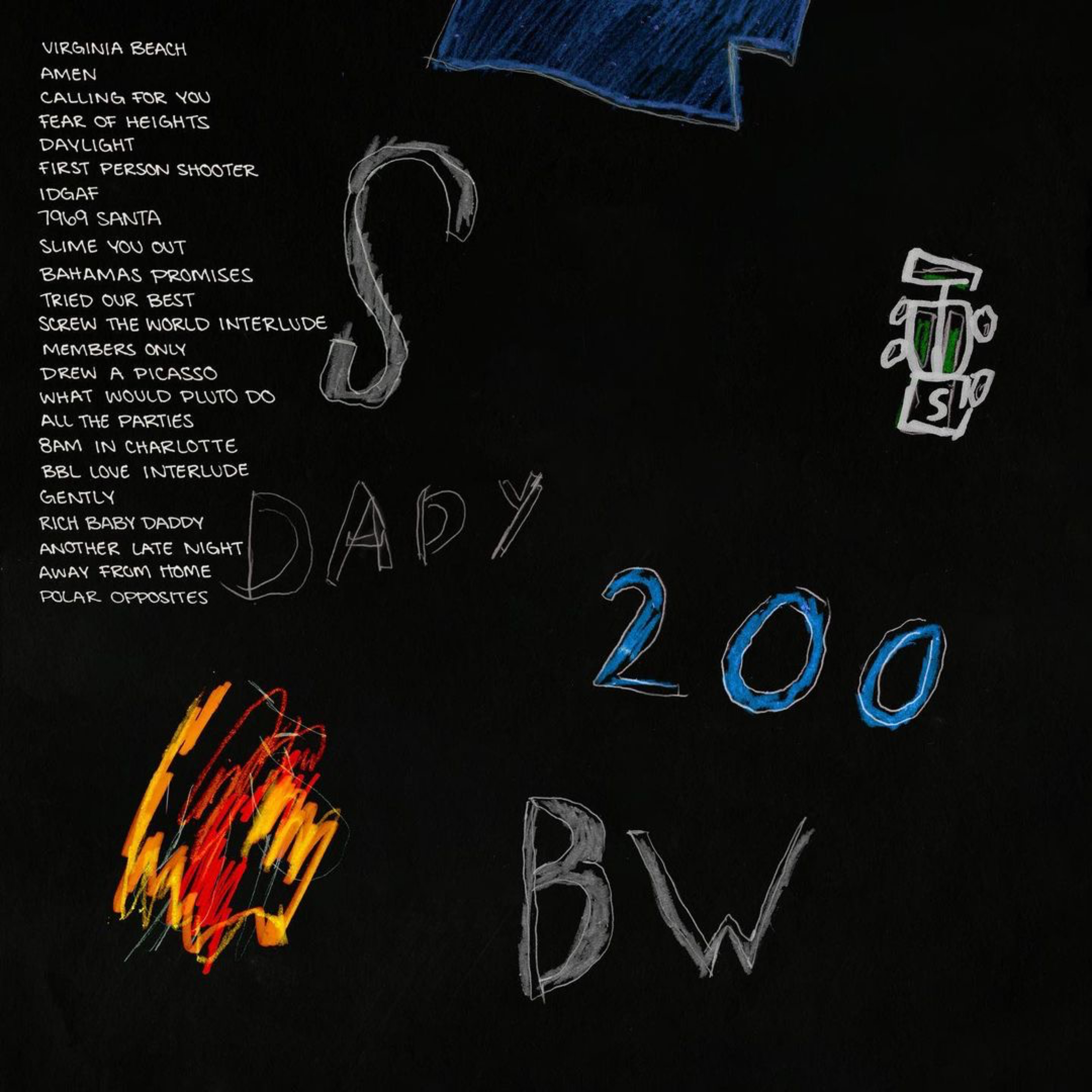 TRACKLIST FOR ALL THE DOGS