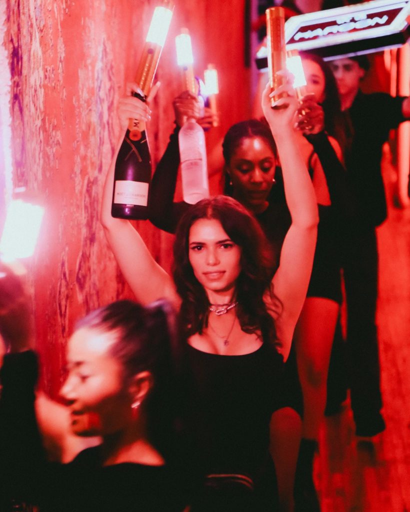 Isabelle's Toronto VIP Bottle Service Champagne Popping