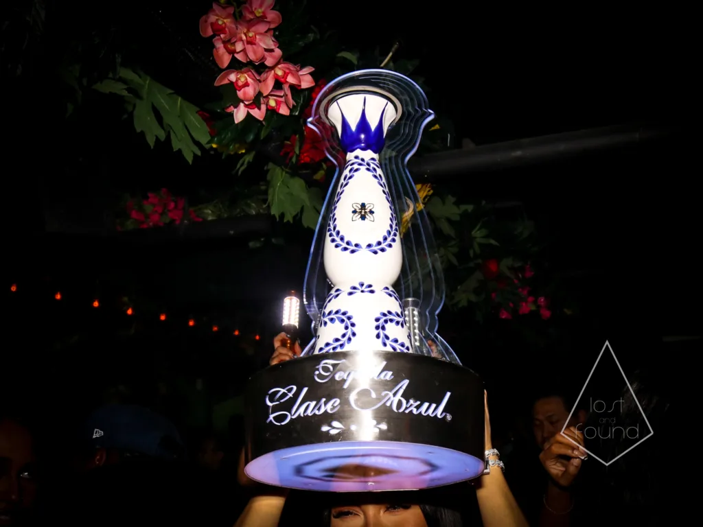 Azul Bottle Service Parade at Lost and Found